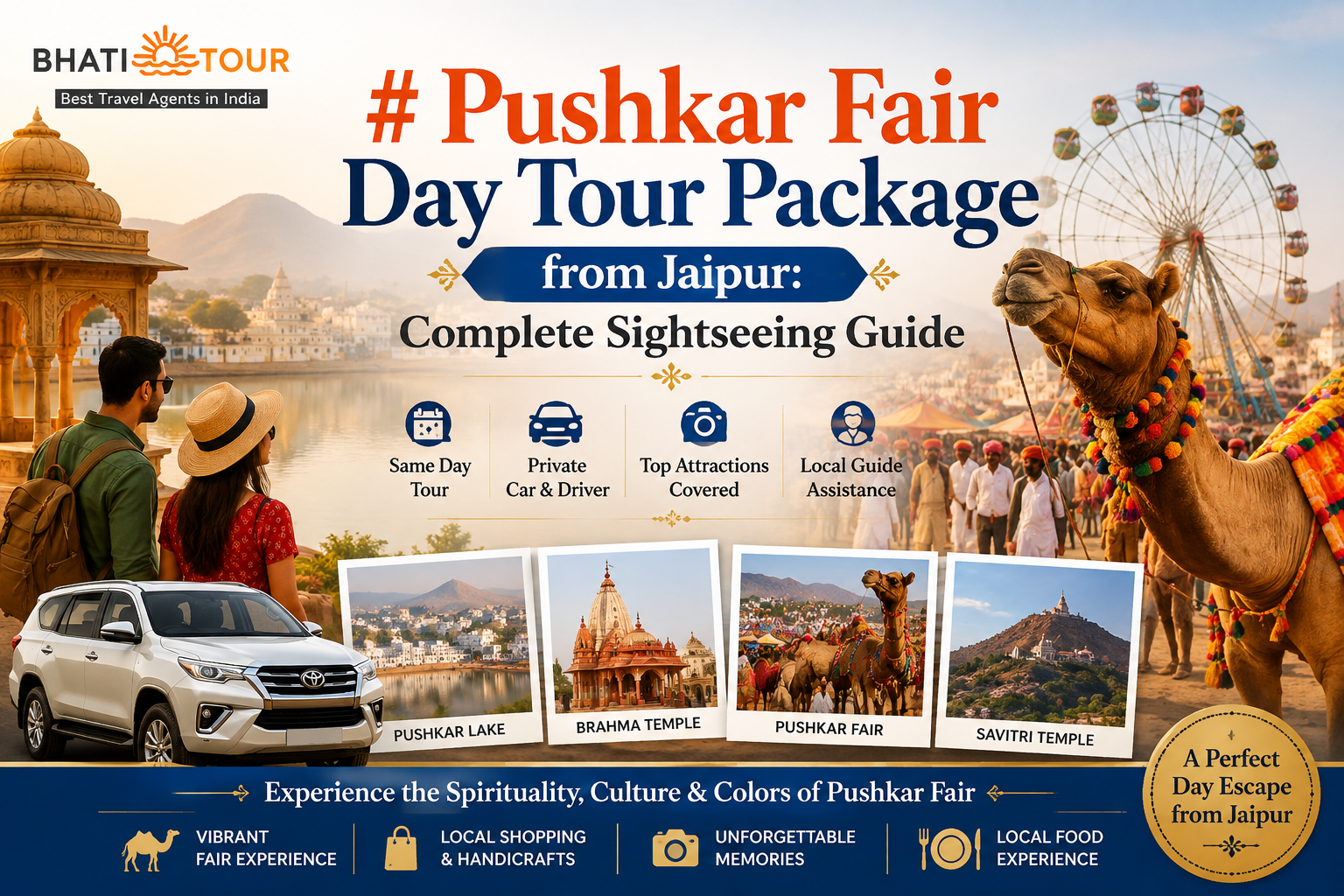 Pushkar Fair Day Tour Package